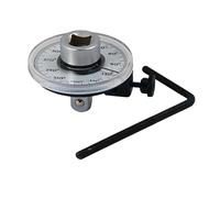 Dunnet Tools Precision Angular Torque Gauge | 1/2" Drive with 2-Degree Increment Plastic Dial | Automotive & DIY Torque Measurement Tool for Accurate Bolt Tightening & Mechanical Applications
