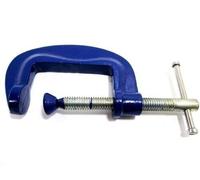 Dunnet Tools Heavy Duty G-Clamp DIY Tool Durable Equipment Building Supplies Clamps for Woodwork G Clamps C Clamp Joiner Woodworking Clamps Professional (1, 2" C-Clamp)