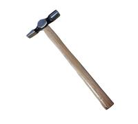 Dunnet Tools Small Cross Pein Hammer 8oz - Precision Engineers Hammer with Hickory Handle for Pins, Tacks, Crafts, DIY, Jewellery Making, Blacksmithing & Light Metalwork, Workshop Use