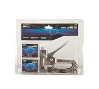 HomeZone Heavy Duty Staple Gun Staples for Home Repairs, Carpentry, Upholstery Stapler Staple Gun for Wood, Walls, Fabric Stapler Crafts, Decoration, DIY