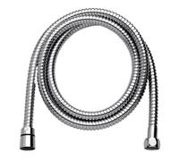 Dunnet Tools Universal Shower Hose 1.5m Leakproof Anti Kink Extra Long Shower Hose Replacement Stainless Steel Hoses High Pressure Resistance Chrome/Silver Finish