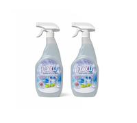 Dunnet Tools UPVC Cleaner Spray 750ml 2 Pack - uPVC Window Frame & Door Cleaner and Restorer - PVC Cleaner for Windows, Conservatories & Garden Furniture