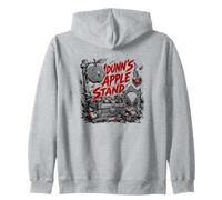 Dunns Apple Stand Horror Orchard Macabre Scene Zip Hoodie