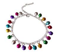 dunns-jewels Silver-Plated Multi Colored Jingle-Jangle Bracelet