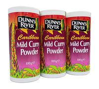 Dunn's River Caribbean Mild Curry Powder 100g (Pack of 3)