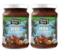 Dunn's River Jamaican Jerk Seasoning (Hot) 300g | Pack of 2 | Traditional Marinade | Premium Seasoning.