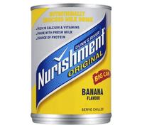 Dunns River Nurishment Original Big Can Banana Flavour 12 x 400gram