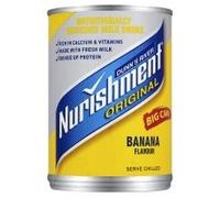 Dunn's River Nurishment Original Big Can Banana Flavour 12x 400g