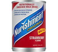 Dunn's River Nurishment Original Big Can Strawberry Flavour 12x400g