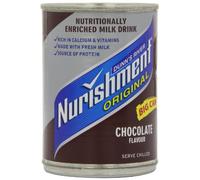 Dunns River Nurishment Original Chocolate 400 g (Pack of 12) (Package may vary)