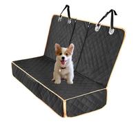 dunog Dog Car Seat Cover for FIAT 500/500C/500E/Abarth 500 2007-2024, Waterproof Back Seat Cover for Dogs and Pet Car Travel Nonslip Scratch Proof,A