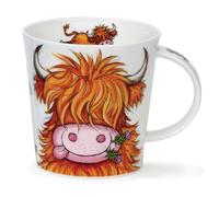 Dunoon Benmore Big Coos Fine Bone China 0.75 Litre Jumbo Mug - Highland Cow