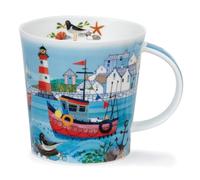 Dunoon Benmore Harbour Life Fine Bone China 0.75 Litre Jumbo Mug