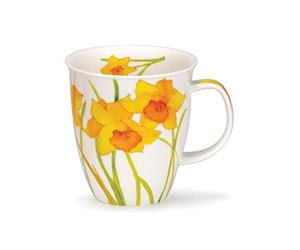 Dunoon Bone China Nevis Mug Flora Daffodils