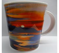 Dunoon Bone China Red Skies Mug (Sunset)