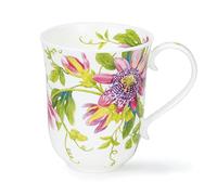 Dunoon Braemar 0.33 Litre Fine Bone China Mug Passiflora