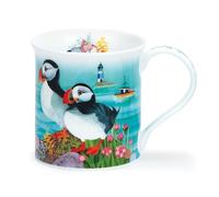 Dunoon Bute 0.3 Litre Fine Bone China Mug Seashore (Puffin)