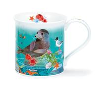 Dunoon Bute 0.3 Litre Fine Bone China Mug Seashore (Seal)