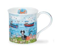 Dunoon Bute By the Sea Cat 0.3 Litre Fine Bone China Mug