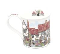 Dunoon Bute Country Cottages Timber Cottage 0.3 Litre Fine Bone China Mug