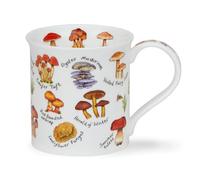 Dunoon Bute Mushrooms and Toadstools Lilac 0.3 Litre Fine Bone China Mug