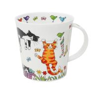 Dunoon Caingorm Fine Bone China Mug Hanging Out Cats or Dogs (CA-HANO-Cats)