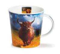 Dunoon Caingorm Fine Bone China Mug Roaming The Glen Highland Cow