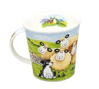 Dunoon Caingorm Follow Me Follow Ewe Sheep On The Farm 0.48 Litre Fine Bone China Mug