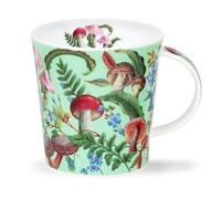 Dunoon Caingorm Forestiere Green Toadstools 0.48 Litre Fine Bone China Mug