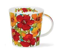 Dunoon Cairngorm 0.48L Mug Flower Shower (Red)