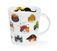 Dunoon Cairngorm 0.48L Mug Mad Hatters Cats and Dogs (Cats)