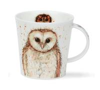 Dunoon Cairngorm 0.48L Owl Mug Over What A Hoot (Brown)
