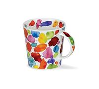 Dunoon Cairngorm Fine Bone China Mug - Blobs! Orange
