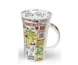 Dunoon Chemistry Fine Bone China Mug for Gcse, A Level, Degree, Teacher, Graduation - Made in England