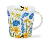 Dunoon Cottage Border Blue Jumbo 0.48L Tea Cup Mug Coffee Mug Cairngorm