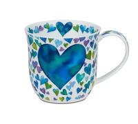 Dunoon Cumbrae Big Love Blue 0.45 Litre Fine Bone China Mug