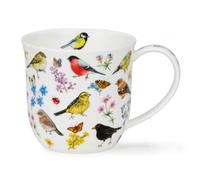Dunoon Cumbrae Bird Garden Bullfinch 0.45 Litre Fine Bone China Mug