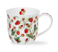 Dunoon Cumbrae Dovedale Strawberry 0.45 Litre Fine Bone China Mug