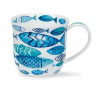 Dunoon Cumbrae Go Fish Large 0.45 Litre Fine Bone China Mug