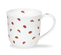 Dunoon Cumbrae Ladybirds 0.45 Litre Fine Bone China Mug