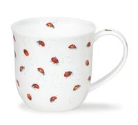 Dunoon Cumbrae Ladybirds 0.45 Litre Fine Bone China Mug