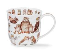 Dunoon Cumbrae Twitters Owl 0.45 Litre Fine Bone China Mug