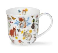 Dunoon Cumbrae Wildwood Fox 0.45 Litre Fine Bone China Mug