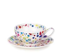 Dunoon Dovedale Splat Teacup and Saucer
