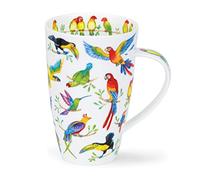 Dunoon Fine Bone China Henley Shape Animal World Mug - Made in England (Jungle Jive)