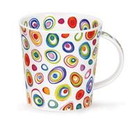 Dunoon Fine Bone China Made in England Lomond Shape Mug (Razzmatazz)