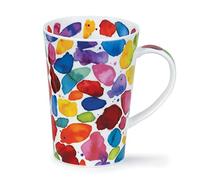 Dunoon Fine Bone China Mug Shetland Shape Made in England (Blobs)