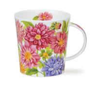 Dunoon Flora Bonita Lomond Shape Mug 0.32 Litre (Flora Bonita - DAHILA)