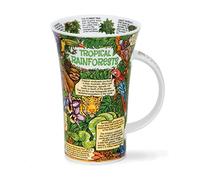 Dunoon Glencoe 0.5 Litre Fine Bone Chiana Mug Tropical Rainforest