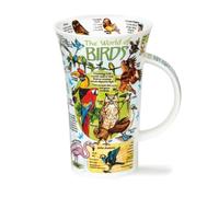 Dunoon Glencoe 0.5 Litre Fine Bone China Mug World of Birds